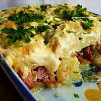 zapiekanka chłopska....