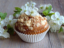 Fot. Barb82, Szarlotkowe muffinki z kruszonką