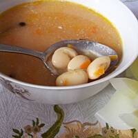 Zupa fasola po bretońsku