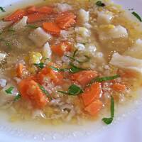 zupa soczewicowo- warzywna