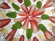 Fot. stokrotka390, Tort z rabarbarem i mascarpone