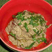 Baba ghanoush: danie z baklazana