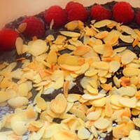 Mazurek czekoladowo - malinowy