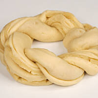 Wielkanocne wianki marcepanowe