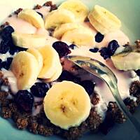 Otręby w jogurcie na śniadanko