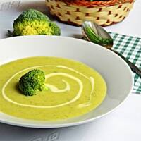 Krem brokułowo - serowy