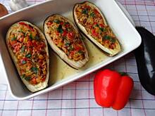 Fot. eluchap, Nadziewane bakłażany