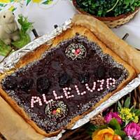 Mazurek "Śliwka w czekoladzie"