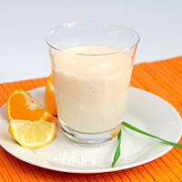 Koktajl bananowo-mandarynkowy