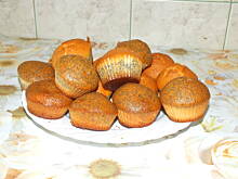 Fot. kasiuta, Śmietankowe babeczki z kokosem i makiem