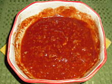 Fot. kamila258, Quesadillas z szynką i ananasem z sosem barbecue