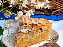 Fot. Mloda, Ciasto francuskie rabarbarowo - migdałowe