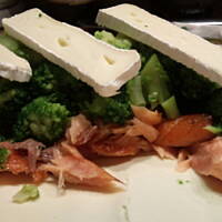 Pieczeń z łososiem