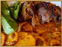 Fot. Betti Blue, Pieczony udziec indyka z chrzanem i żurawiną