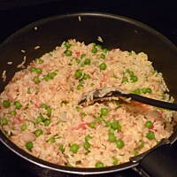 Rumiany kurczak w tymianku z szafranowym ryżem!