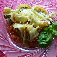 Lumaconi ( tudzież cannelloni ) z twarożkowym farszem!