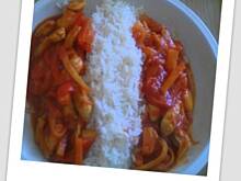 Fot. InkaMalinka, Sos słodko kwaśny (mięso+warzywa)