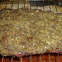 Mostek pieczony z ziołami