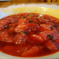 Pikantny sos truskawkowy