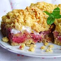 pleśniak z truskawkami...