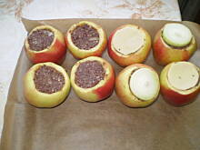 Fot. ada5, grillowane jabłka nadziewane kaszanką