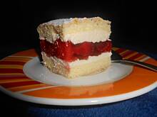 Fot. Madame2006, Ciasto truskawkowo - kremowe