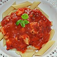 Kurczak duszony w pomidorach