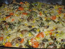 Fot. kamila258, Zapiekanka z brązowego ryżu i warzyw