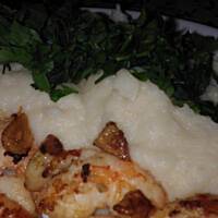 Puree z kalafiora i fasoli