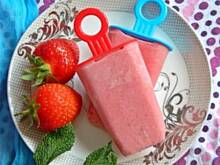 Fot. Mloda, Lody truskawkowo - jogurtowe