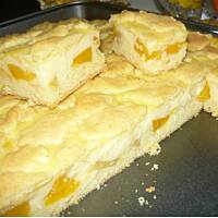 Najłatwiejsze ciasto - Kruche z owocami i budyniem