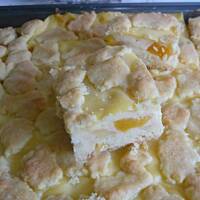 Najłatwiejsze ciasto - Kruche z owocami i budyniem