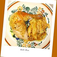 Kurczak wykwintny z naleśnikami