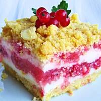 ciasto porzeczkowe - redcurrant cake...
