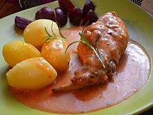 Fot. makusia, Królik w sosie z rozmarynem