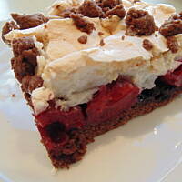 Kruszon z wiśniami i jagodami