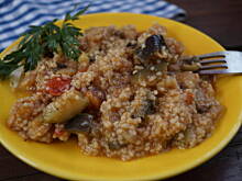 Fot. elfiona, Elfiona - KUSKUS z kurczakiem cukinią i bakłażanem