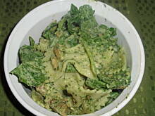 Fot. kamila258, Sałatka makaronowa z pesto z bazylii