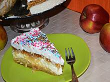 Fot. makusia, Serniczek na zimno z jabłkami