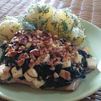 Pstrąg pod zieloną kołderką