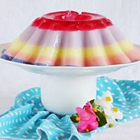 Sernik z serków homo i galaretek...