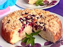 Fot. Mloda, Ciasto na oranżadzie z porzeczkami