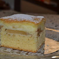 Jabłecznik z budyniem Mojej Mamy