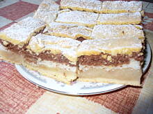 Fot. domi87, Szarlotka z dwukolorowym biszkoptem