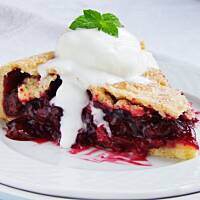 Placek wiśniowy z miasteczka Twin Peaks...