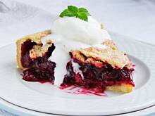 Fot. izaa_a, Placek wiśniowy z miasteczka Twin Peaks...