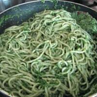 Makaron w sosie szpinakowym- na bardzo szybko