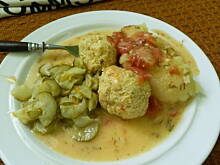 Fot. rodzyneczka, Drobiowe pulpeciki w sosie koperkowym