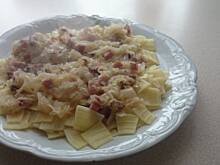 Fot. renmar65, Łazanki z kapustą kiszoną i kiełbaską- smaczne i pożywne :)