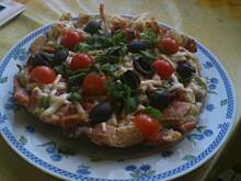 Fot. scarlett84, Mini pizza z chleba